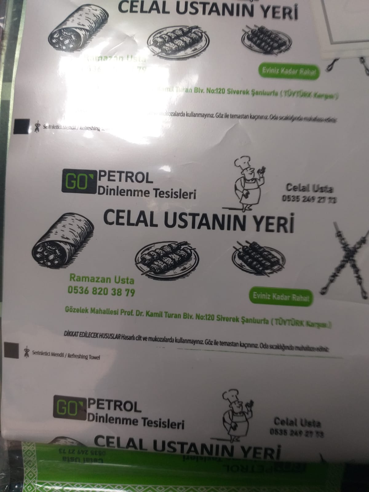 Celal Ustanın Yeri